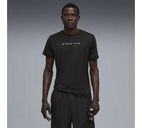 PUMA RUN CLUB Graphic T-Shirt Herren, Kleidung, Schwarz, L Black