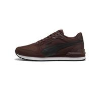 Sneaker PUMA "ST RUNNER V4 NL/ MESH", Herren, Gr. 46, chocolate braun, puma schwarz, puma weiß, Textil, unifarben, Schuhe Sneaker, für aktive Tage, mit Schnürung, aus Textil (66012159-46) chocolate br