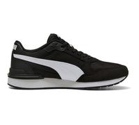 PUMA Runner v4 NL Mesh Sneaker für Herren - Leichte & Atmungsaktive Sportschuhe mit Eva-Dämpfung im Retrostil - Komfortable Alltagsschuhe - Schwarz - Gr. 44 EU
