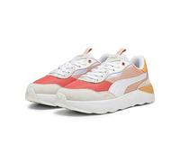 PUMA Runtamed Plateau-Sneaker für Damen, Poppy Pink Puma White Electric Blush Warm White, 36 EU