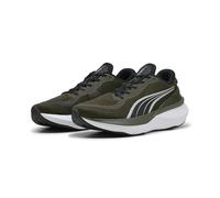 Puma Scend Pro Laufschuh für Herren, Dark Olive Puma Schwarz, 38.5 EU