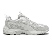 Sneaker PUMA "Milenio Tech Suede Erwachsene" Gr. 42, grau (cool light gray feather white) Schuhe Puma (35249646-42)