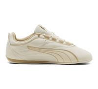 Puma Sneaker Catch Soleil SD Damen Weiß/Beige Größe 41 Leder/Textil