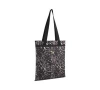 PUMA Schultertasche Pop Tote Puma Black - Leopard Aop mehrfarbig