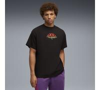 PUMA Scoot Lab Graphic T-Shirt Unisex, Kleidung, Schwarz, S Black