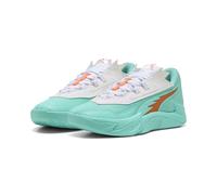 Puma Scoot Zeros II Shift Basketballschuhe Unisex | Mit Plain | Aquatic/Orange Poppy | Größe: 46 Green