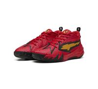 Puma Scoot Zeros Retro Portland Basketballschuhe | Mit Plain | Red/Yellow Sizzle | Größe: 43 Red