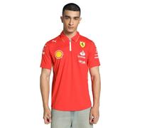 Scuderia Ferrari 2024 Pro Team Polo für Herren - Rot - XL