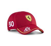 Puma Scuderia Ferrari Replica Driver Baseball-Cap | Mit Plain | Dark Cherry/#50 Red