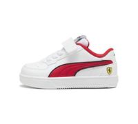 PUMA Scuderia Ferrari Caven 2.0 Sneakers Baby, Schuhe, Weiß/Rosso Corsa, 25 White