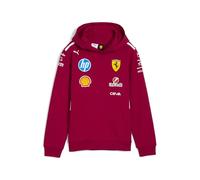PUMA Scuderia Ferrari HP 2025 Team Hoodie Teenager, Kleidung, Dark Cherry, 9-10Y Red