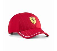 Puma Scuderia Ferrari 2025 Team Baseball-Cap Teenager Für Für Kinder | Mit Plain | Dark Cherry | Größe: YOUTH Red