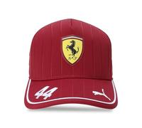Puma Scuderia Ferrari HP Hamilton Baseball-Cap | Mit Plain | Dark Cherry Red