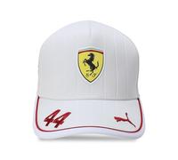 PUMA Scuderia Ferrari F1 2025 Lewis Hamilton Kappe - Weiß - Einheitsgröße