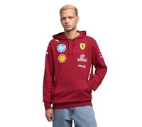 PUMA Scuderia Ferrari F1 2025 Team Hoodie - Rot - Größe: M