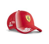 PUMA Scuderia Ferrari F1 2026 Charles Leclerc Trucker-Kappe - Rot - Einheitsgröße