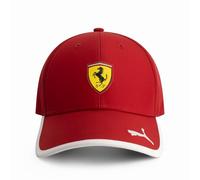 PUMA Scuderia Ferrari F1 Klassische Logo-Kappe - Rot - Einheitsgröße
