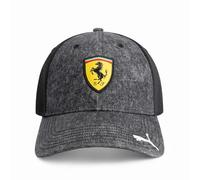 PUMA Scuderia Ferrari F1 Trucker-Kappe mit Logo - Schwarz - Einheitsgröße
