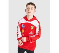 PUMA Scuderia Ferrari Hoodie Junior, Rot - 7-8Y