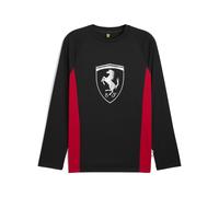 Puma Scuderia Ferrari HP Lifestyle Langarmshirt Herren | Mit Plain | Black | Größe: L Black
