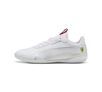 PUMA Erwachsene Scuderia Ferrari Neo Cat 3.0 Sneakers 48 White Silver Metallic