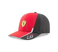 PUMA Scuderia Ferrari - Kinder 2023 Charles Leclerc Kappe - Rot - Unisex - Größe: Einheitsgröße