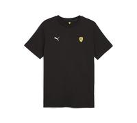PUMA Scuderia Ferrari Logo Tee Men, Motorsport, Schwarz, S Black