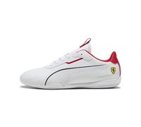Sneaker PUMA "Scuderia Ferrari Neo Cat 3.0 Sneakers Erwachsene", Gr. 44, weiß (weiß rosso corsa rot), Obermaterial: Textil, Synthetik; Futter: Textil; Innensohle: Textil; Laufsohle: Gummi, Schuhe (159
