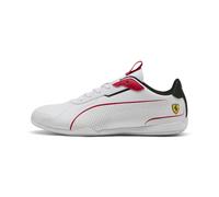Sneaker PUMA "Scuderia Ferrari Neo Cat 3.0 Sneakers Erwachsene", Damen, Gr. 47, weiß schwarz, Obermaterial: Textil, Synthetik. Futter: Textil. Innensohle: Textil. Laufsohle: Gummi, Schuhe Sneaker (947