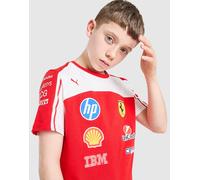 PUMA Scuderia Ferrari Polo Shirt Junior, Rot - 5-6Y