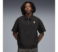 Poloshirt PUMA "Scuderia Ferrari Premium Poloshirt Herren", Herren, Gr. XXL, schwarz, Obermaterial: 100% Polyester; Kragen: 100% Polyester, clean, regular fit, Kurzarm, Shirts (95707835-XXL) schwarz