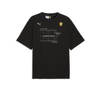 PUMA Scuderia Ferrari Premium T-Shirt Herren, Accessoires, Schwarz, XXL Black