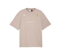 PUMA Scuderia Ferrari Premium T-Shirt Herren, Accessoires, , XS Beige