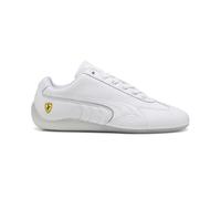 PUMA Scuderia Ferrari Speedcat Miami Herren-Sneaker, Schnürschuhe, Freizeitschuhe, Weiss/opulenter Garten, 11.5