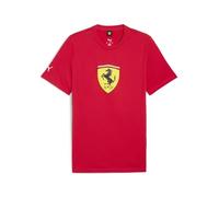 Puma Scuderia Ferrari Sportbekleidung für Herren, farbiges Schild, leger, lässig, Rot