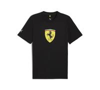 PUMA Scuderia Ferrari Sportswear ColouRot Shield T-Shirt Herren, Accessoires, Schwarz, L Black