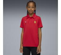 Poloshirt PUMA "Scuderia Ferrari Sportswear Poloshirt Jugendliche", Mädchen, Gr. 140, rot (rosso corsa rot), Obermaterial: 93% Polyester, 7% Elasthan, clean, regular fit, Shirts (85595725-140) rosso c