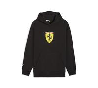 Hoodie PUMA "Scuderia Ferrari Sportswear Shield Hoodie Herren", Herren, Gr. XL, schwarz, Obermaterial: 32% Polyester, 68% Baumwolle; Kapuzenfutter: 100% Baumwolle; Rippe: 3% Elasthan, 97% Baumwolle, r