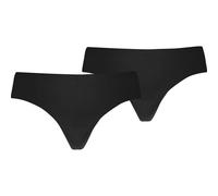 Puma Seamless String 2er-Pack Damen Unterwäsche-Set, schwarz XL