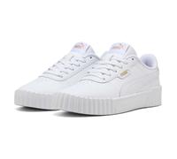 PUMA Mädchen Carina 2.0 Jr Sneaker | Die Puma Carina 2.0 JR Kinder Sneaker: Bequem, robust und im angesagten California-Style, ideal für aktive Kinder.