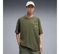 PUMA Select Essentials Wash Oversized T-Shirt Herren, Kleidung, Grün, XL