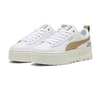 Puma Select Mayze Lth Sportschuhe EU 38 White / Prairie Tan