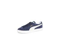 PUMA Select Men's Suede Vintage Sneakers, Peacoat/Puma White, 9.5 Medium US