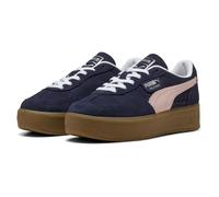 Sneaker PUMA "PALERMO ELEVATA WNS", Gr. 38, new navy, mauve mist, Leder, mehrfarbig, Schuhe (32841316-38) new navy, mauve mist
