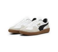 Puma Sneaker Palermo flach Weiß/Beige/Schwarz Größe 42