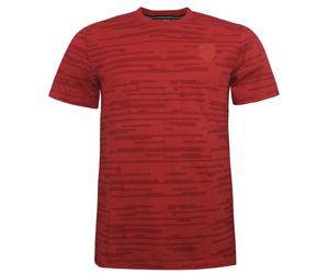 Puma SF Ferrari Allover Tee Herren Kurzarm Casual Top T-Shirt Red 570680 02 XS