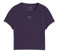 PUMA Shapeluxe Baby Tee Trainingsshirt Damen 64 - deep plum M