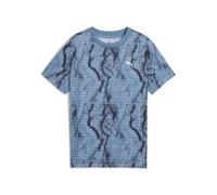 PUMA TRAIN ALL DAY Essentials Polyblend T-Shirt Teenager, Kleidung, Cool Blau, 7-8Y Blue