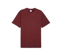 PUMA Unisex Elevated Relaxed Wash Tees, Rubinschimmer, L EU