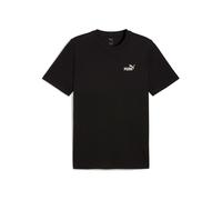 Puma ESSENTIALS 2COLOR SMALL NO 1 LOGO TEE Herren T-Shirt, schwarz, größe XL